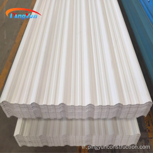 Vật liệu xây dựng PVC chống ăn mòn Tấm lợp mái